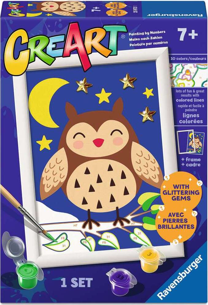 CreArt: Cute Owl 5x7