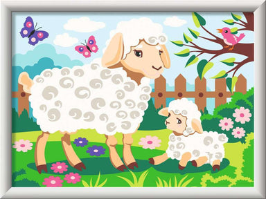 CreArt: Sheep and Lamb 7x10