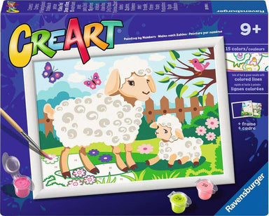 CreArt: Sheep and Lamb 7x10