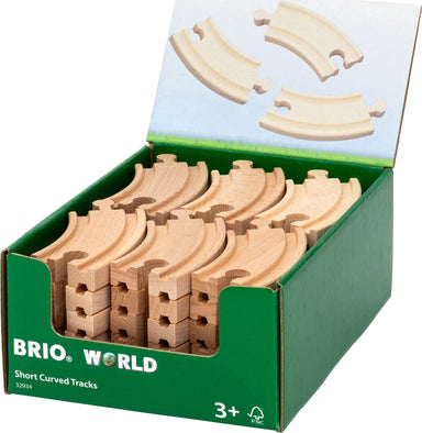 BRIO Short Curved Tracks (sold individually)