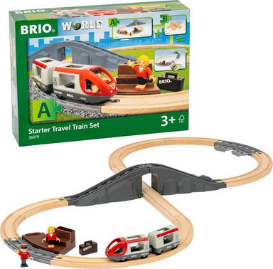 BRIO World – 36079 Starter Travel Train Set