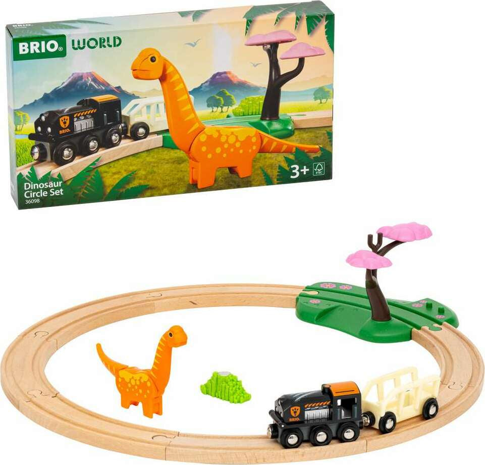 BRIO World – 36098 Dinosaur Circle Set 