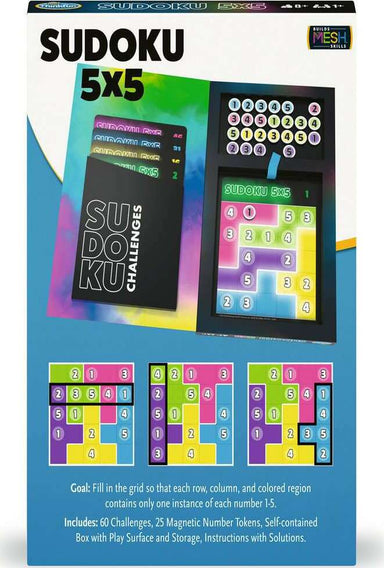 ThinkFun Sudoku 5x5 Magnetic Travel Puzzle