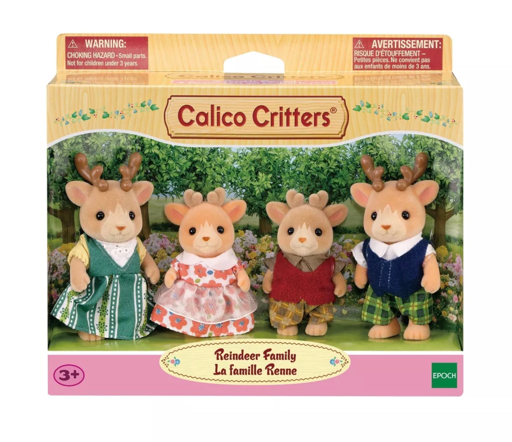 Calico Critters Reindeer Family