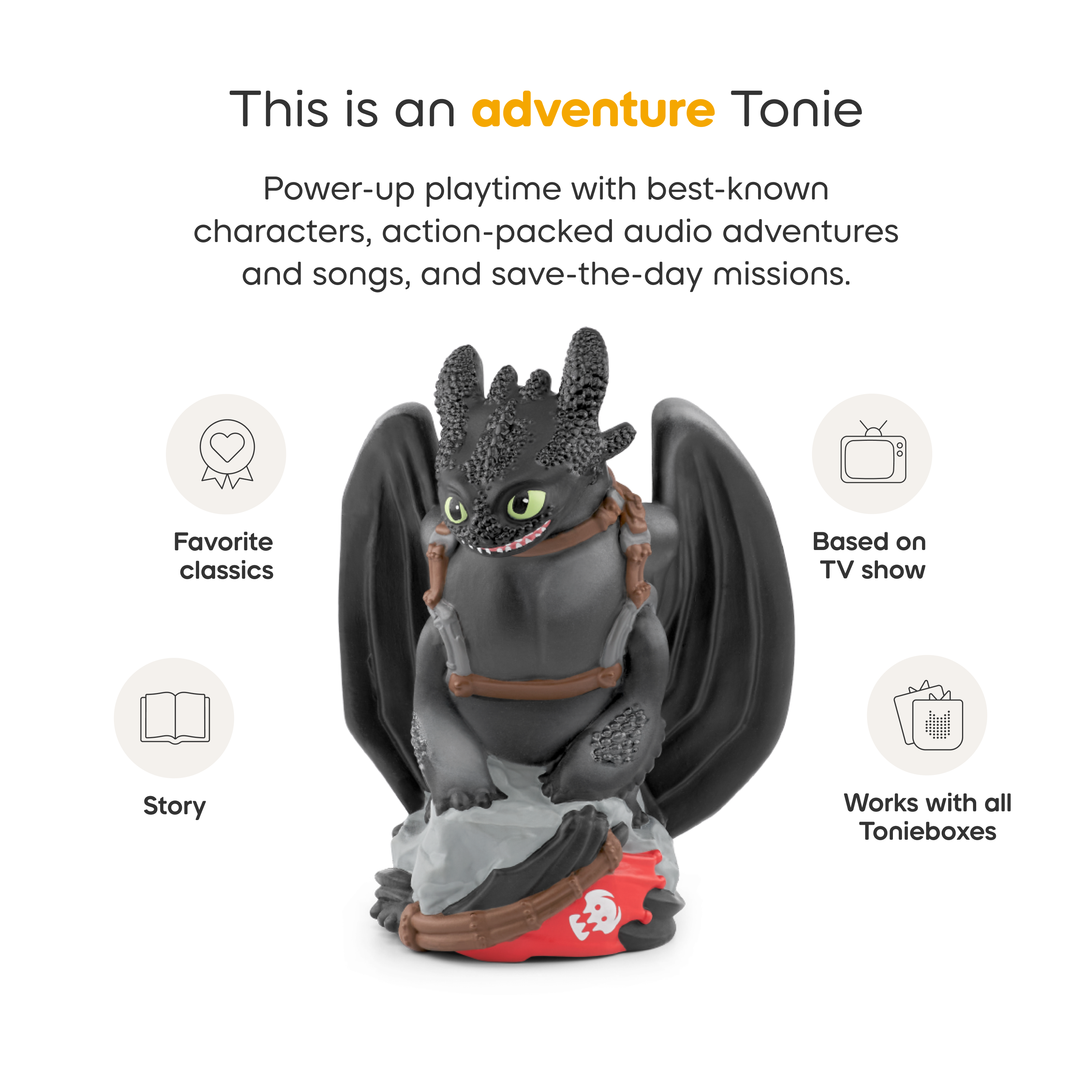 How to Train Your Dragon: Toothless Tonie