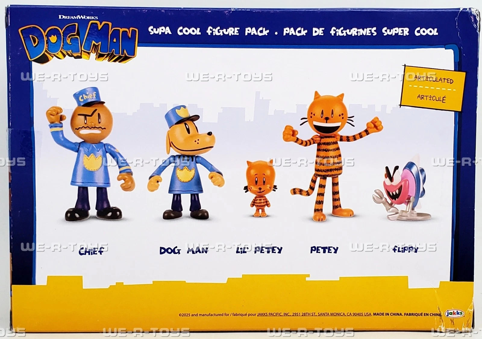 Dog Man Supa Cool Figure Pack