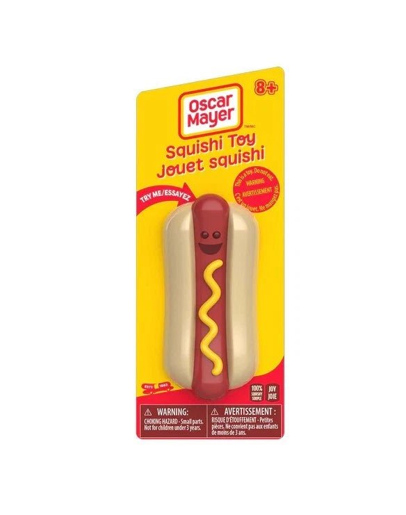 Oscar Mayer Squishi Hot Dog Toy