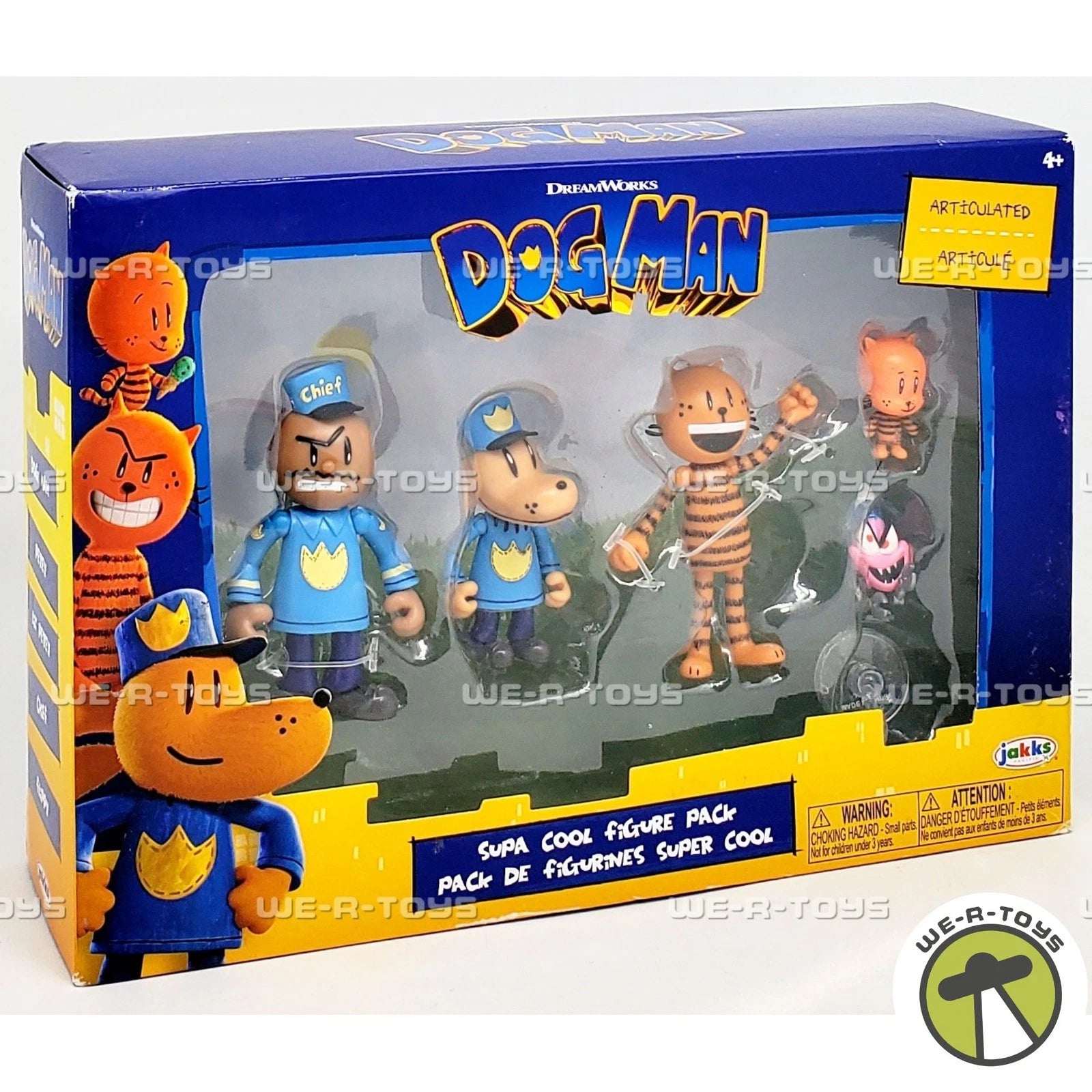 Dog Man Supa Cool Figure Pack