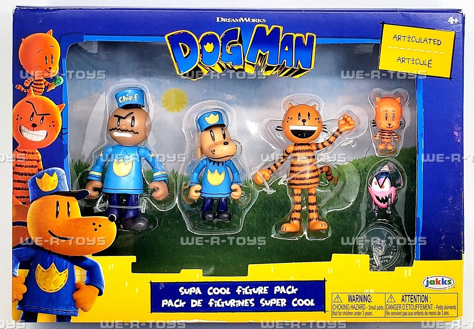 Dog Man Supa Cool Figure Pack
