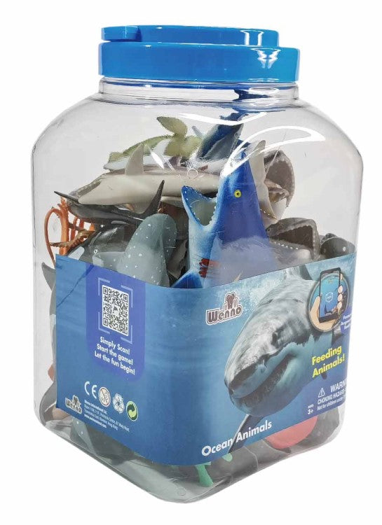 40 Piece Ocean Animals Play Set