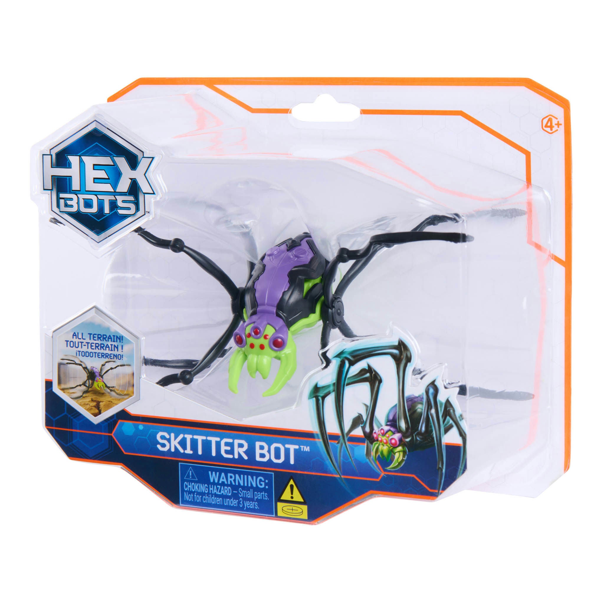 Hex Bots Skitter Bot Spider - Green
