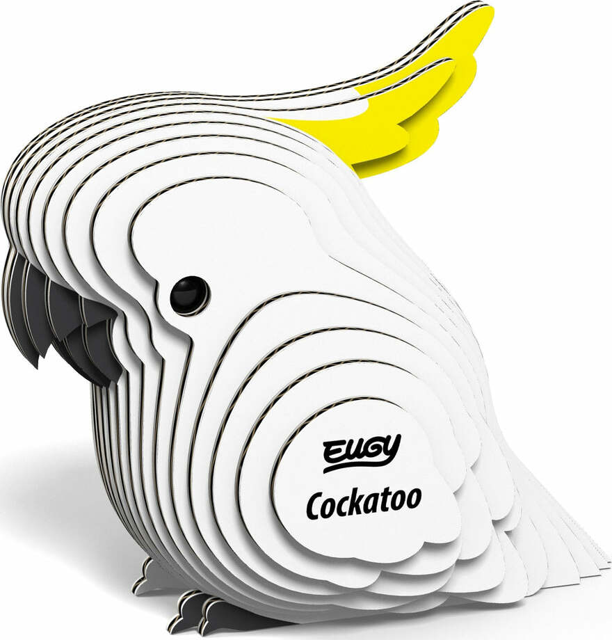 EUGY Cockatoo 3D Puzzle