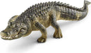 Alligator Figurine with Movable Jaw - Detailed Toy Figurine
