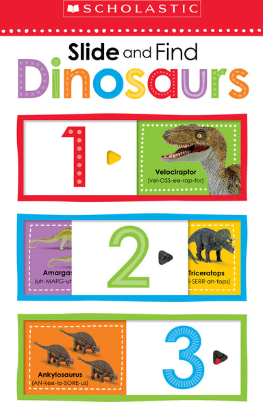 Dinosaurs 123: Scholastic Early Learners (Slide and Find)