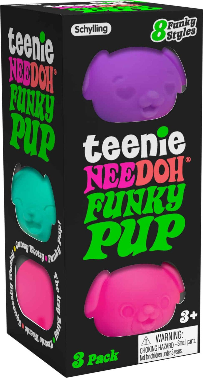 Teenie Funky Pups Nee Doh (assorted)