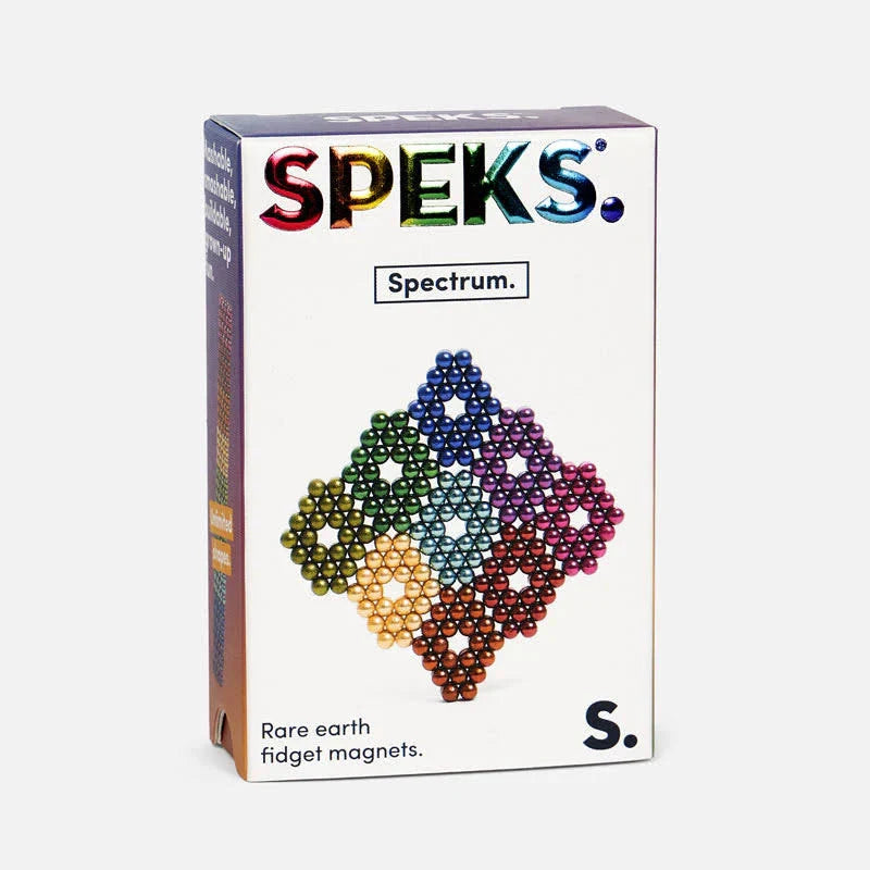 Speks 432 Fidget Magnets - Metallic Spectrum