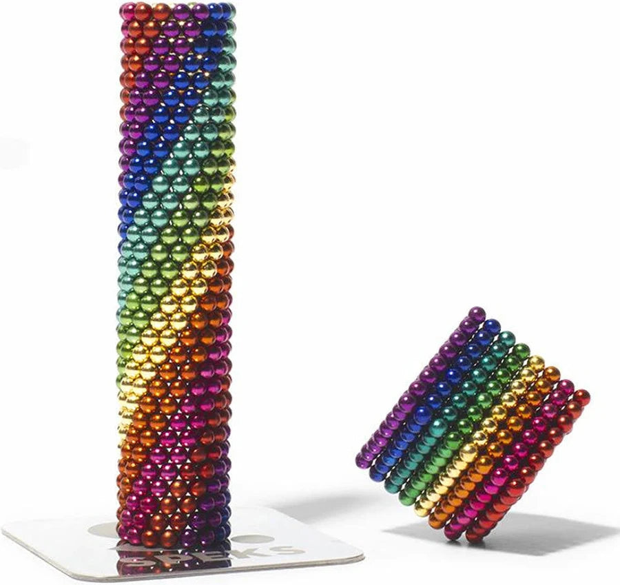 Speks 432 Fidget Magnets - Metallic Spectrum