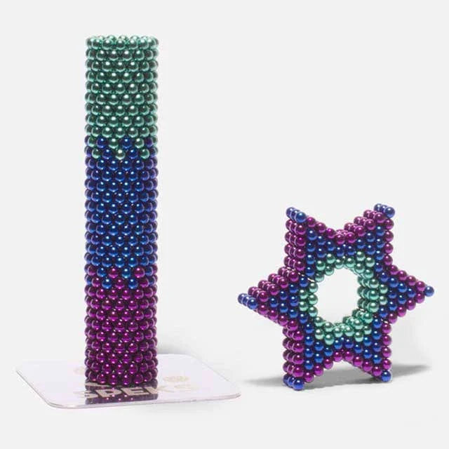 Speks 432 Fidget Magnets - Metallic Spectrum