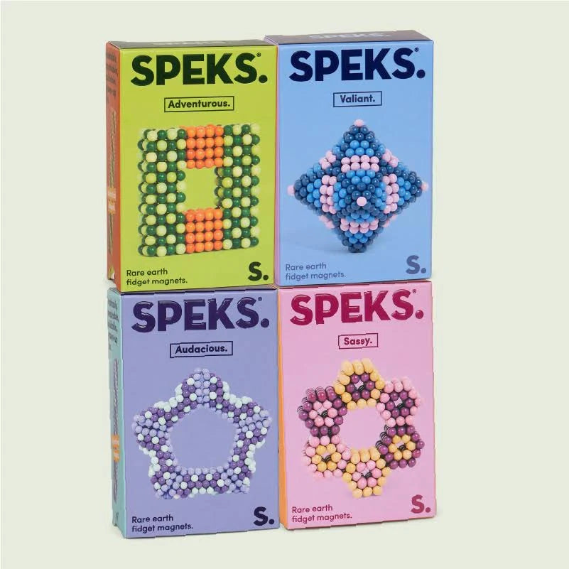 Speks 432 Fidget Magnets - Pixel Mix