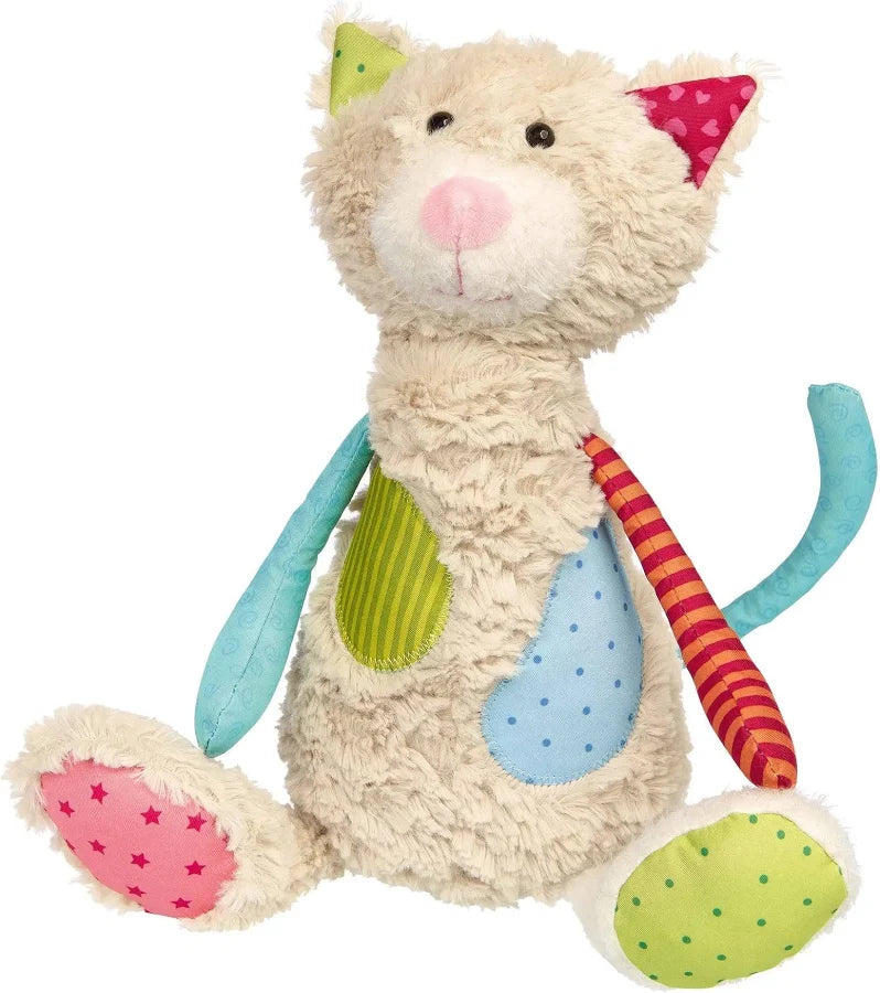 Patchwork Cat Plush Toy