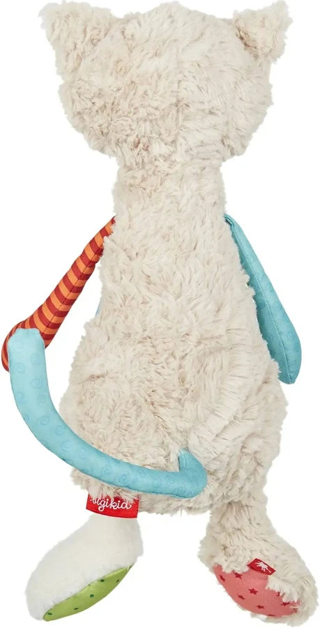 Patchwork Cat Plush Toy