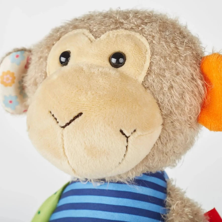 Patchwork Monkey Plush Toy