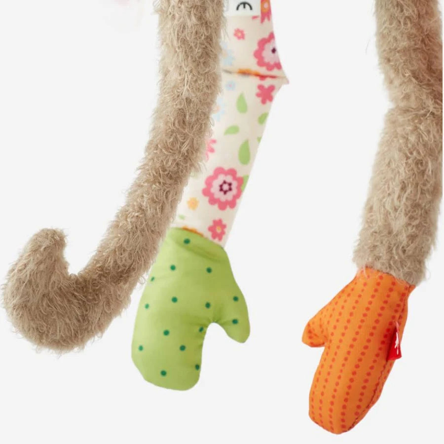 Patchwork Monkey Plush Toy
