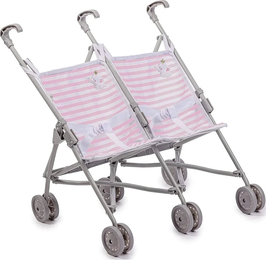 Twin Umbrella Stroller Pink