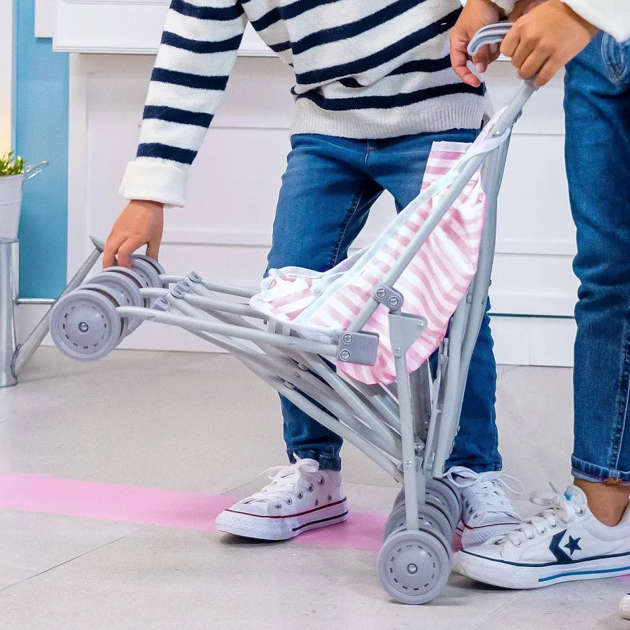 Twin Umbrella Stroller Pink