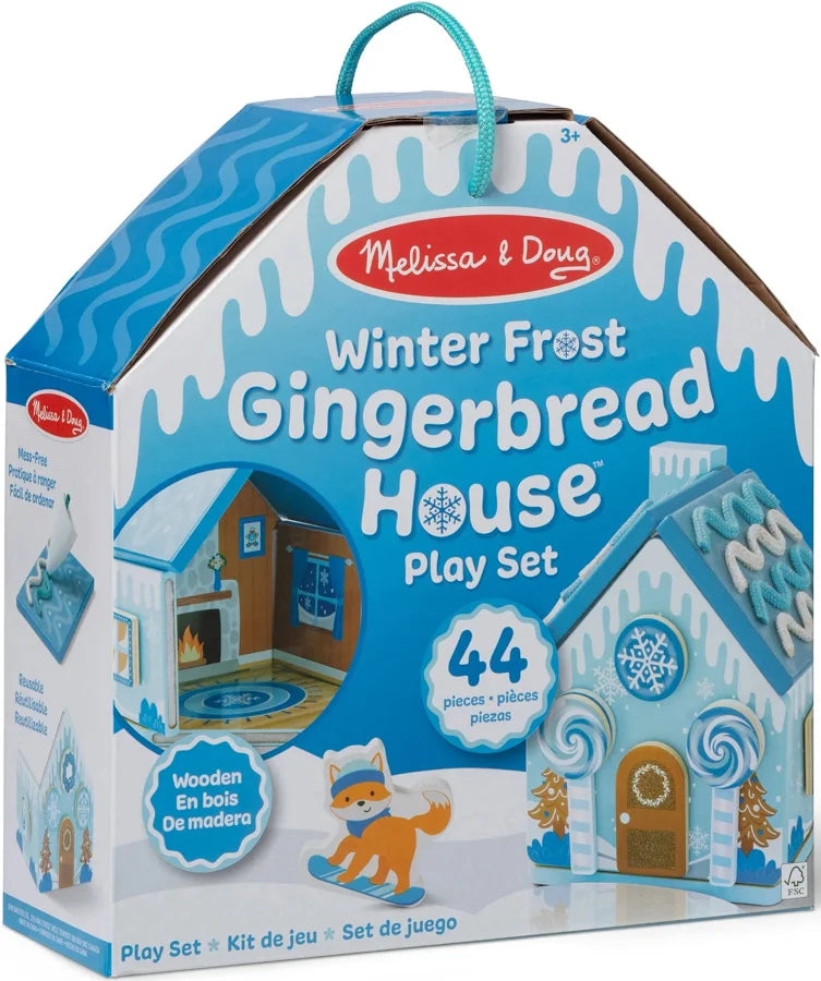 Wooden Gingerbread House