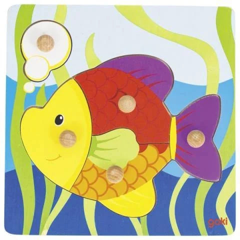 Lift-out Puzzle - Fish