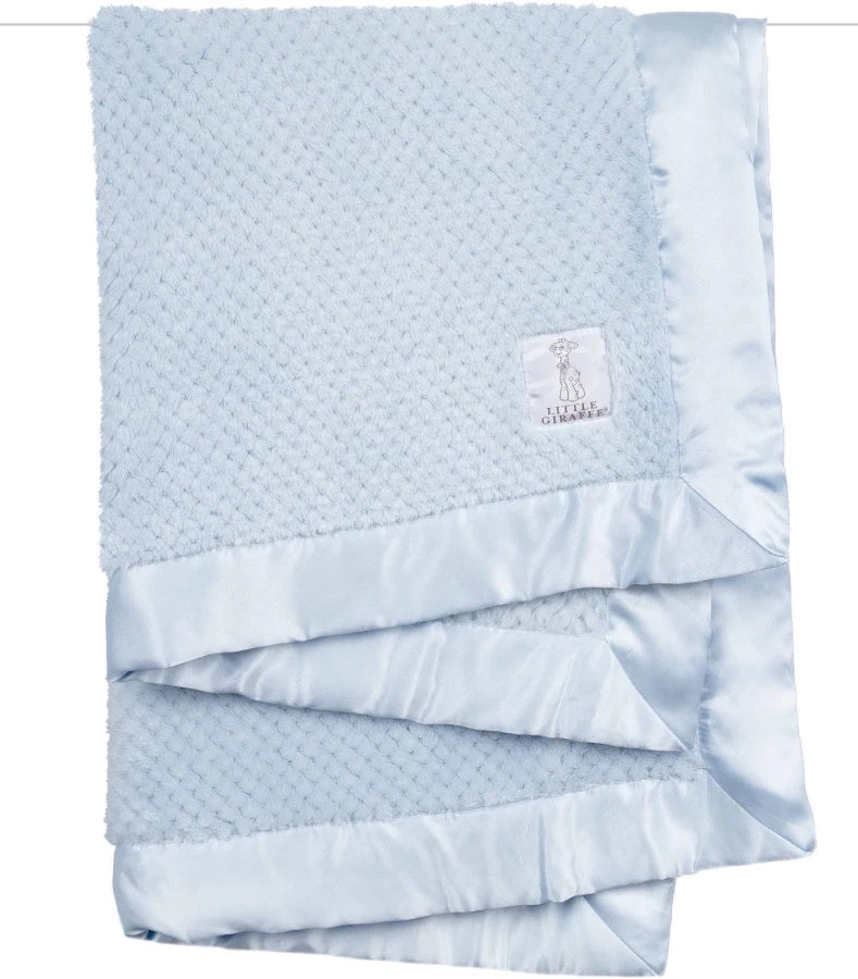 Honeycomb Baby Blanket Blue
