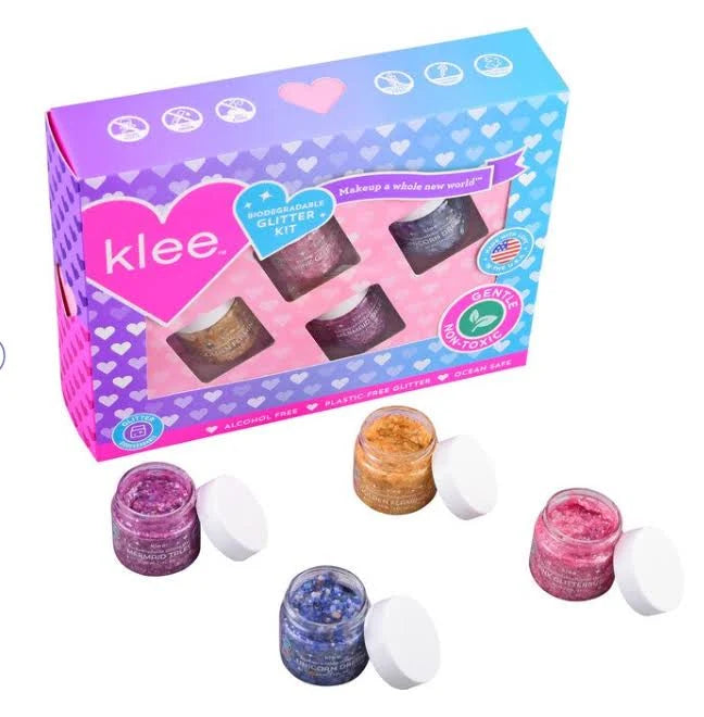 Mermaid Party Glitter Gel 4 Piece Kit