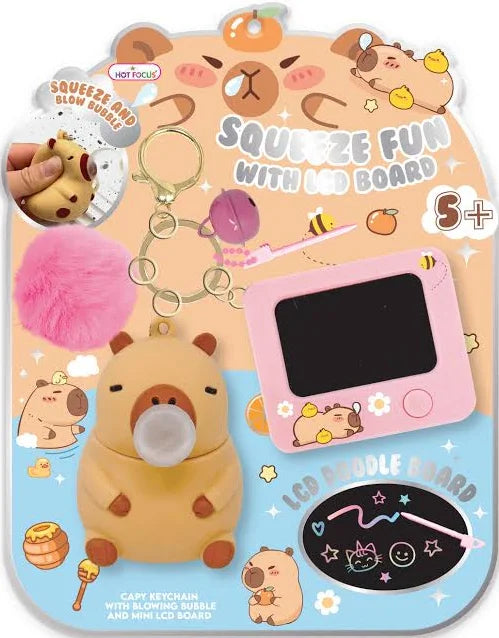 Squeeze Fun with LCD Board - Capybara