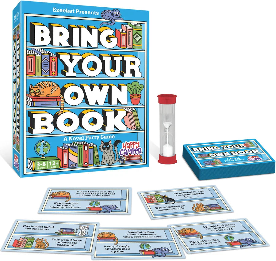 Bring Your Own Book Card Game