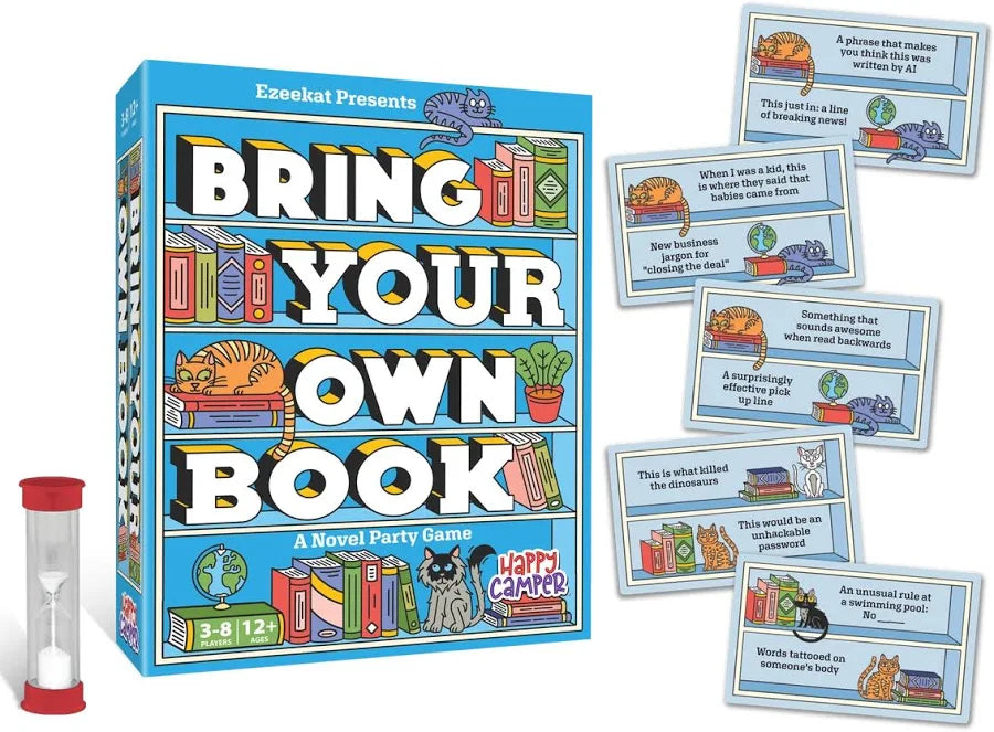 Bring Your Own Book Card Game