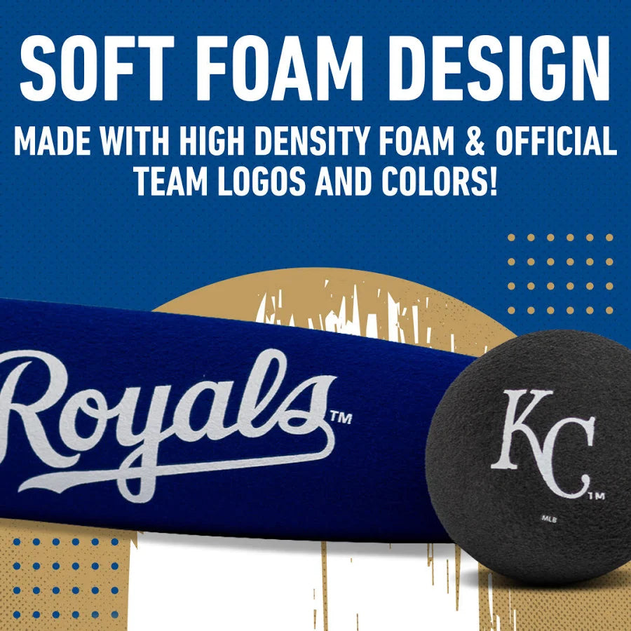 MLB Team Jumbo Foam Bat and Ball Set - Kansas City Royals