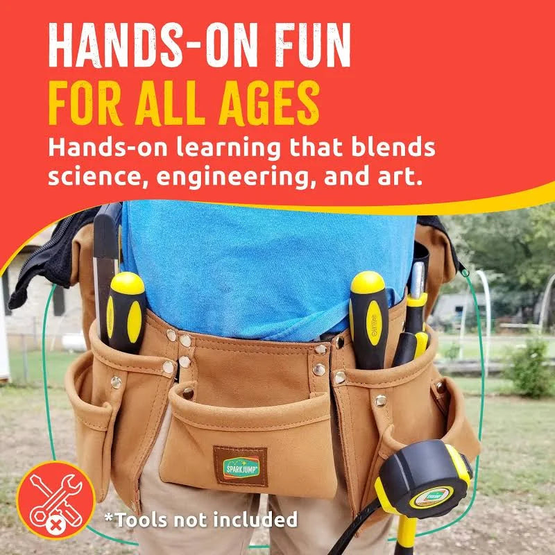Kids Tool Belt with Safety Goggles