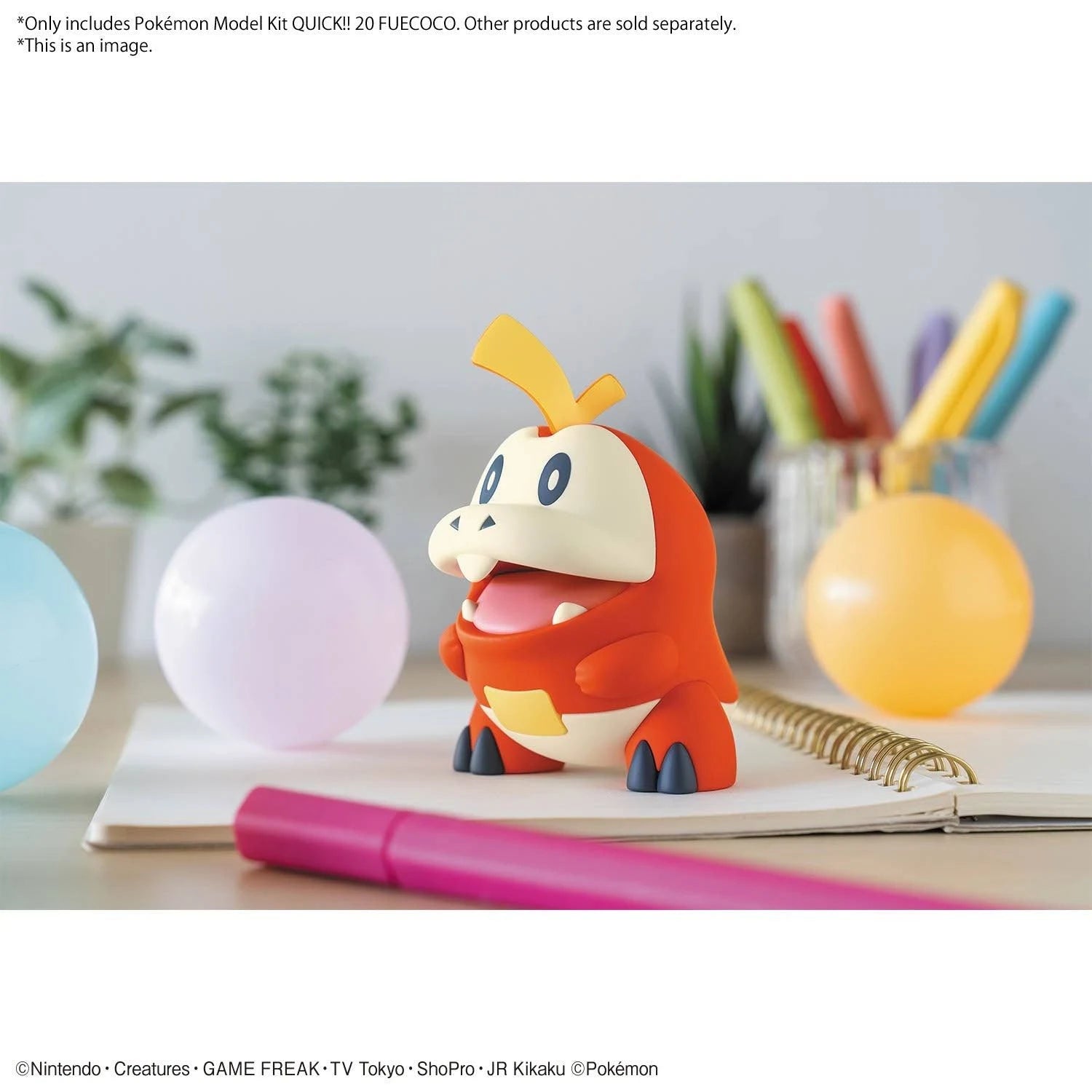 Fuecoco Pokémon Model Kit