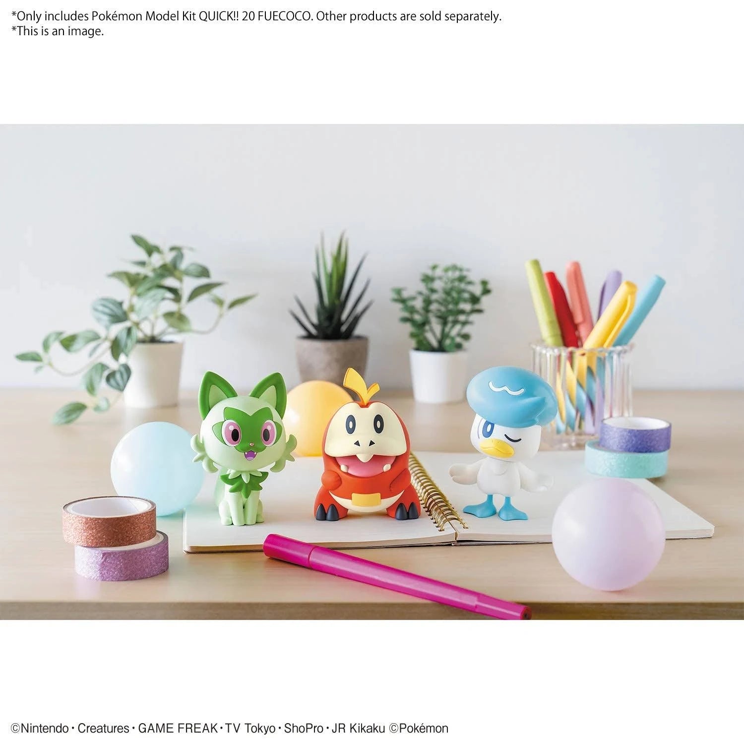 Fuecoco Pokémon Model Kit