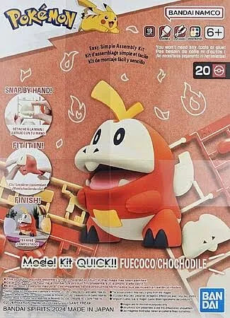Fuecoco Pokémon Model Kit