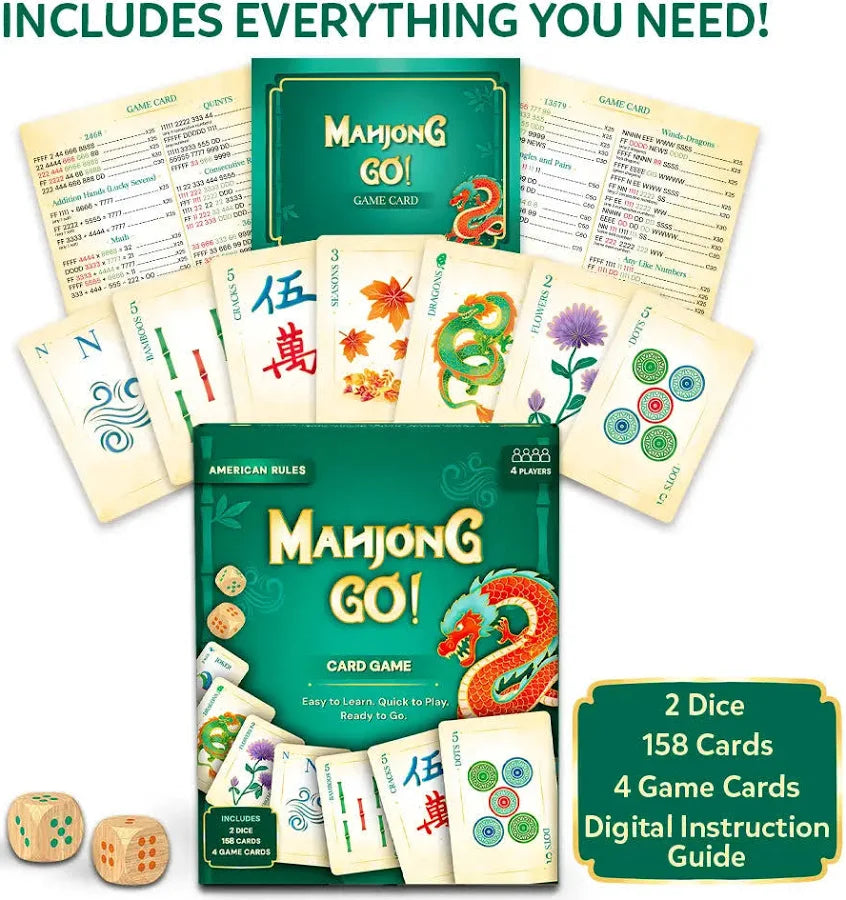 Mahjong Go! Card Game