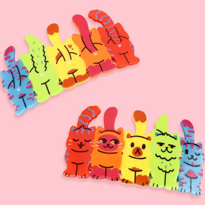 Cat Clips Hair Clip Set