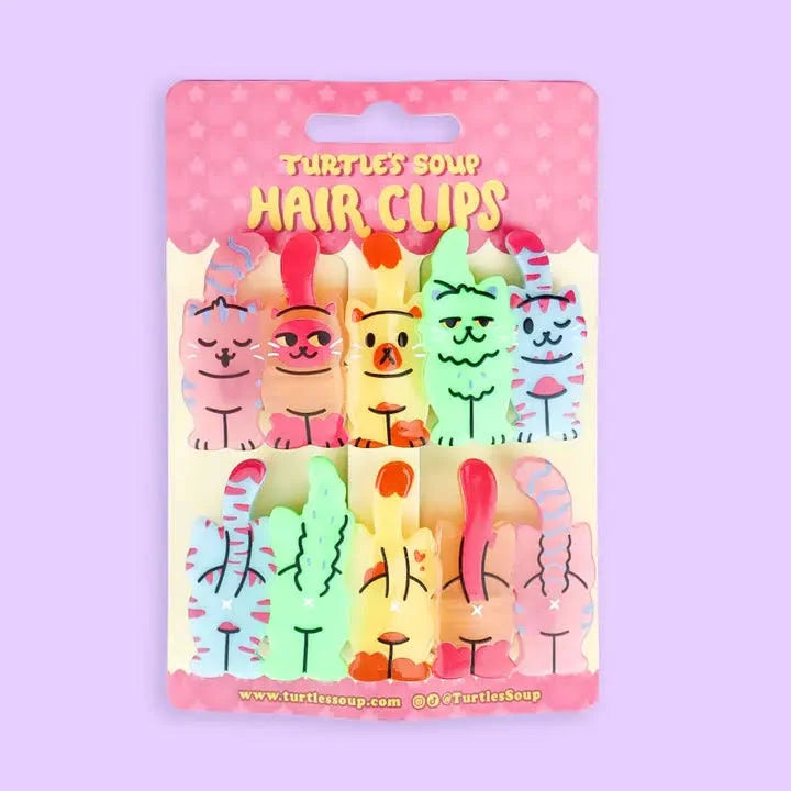 Cat Clips Hair Clip Set