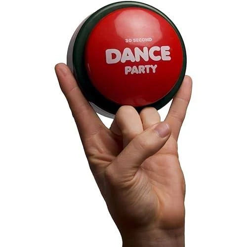 30 Second Dance Party Holiday Button