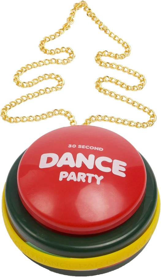 30 Second Dance Party Holiday Button