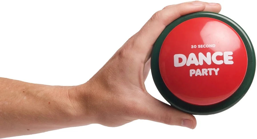 30 Second Dance Party Holiday Button