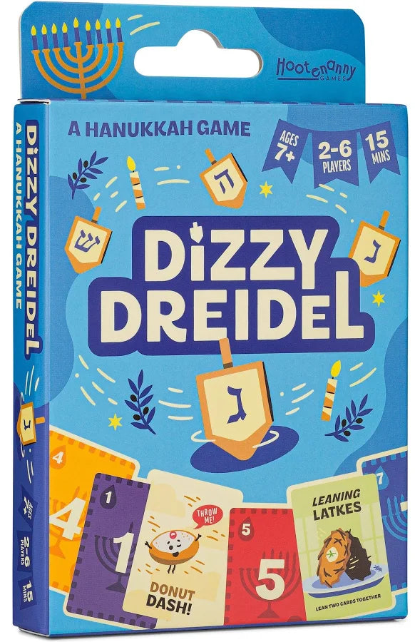 Dizzy Dreidel A Hanukkah Card Game