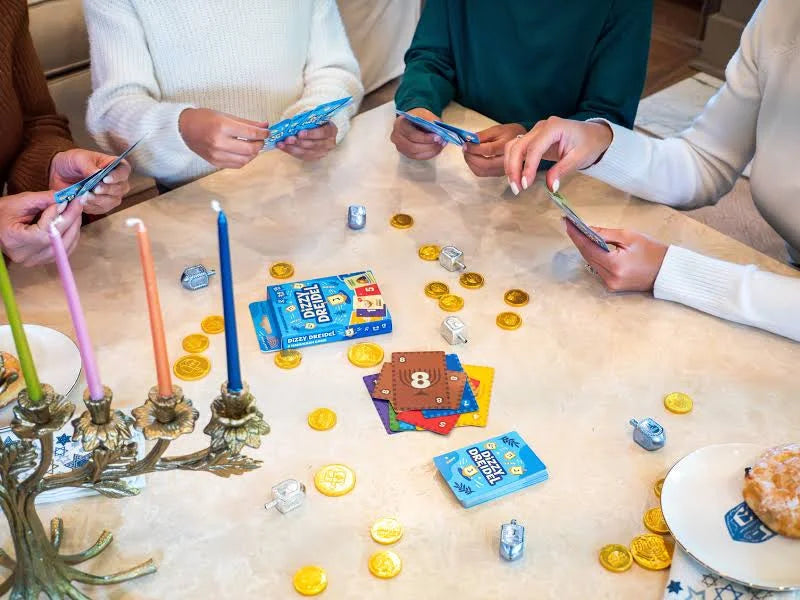 Dizzy Dreidel A Hanukkah Card Game