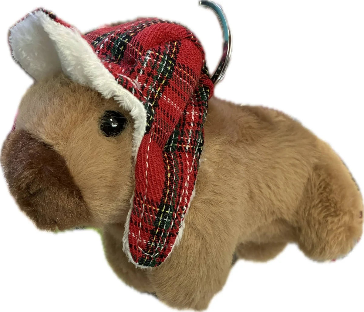 Winter Capybara Bag Charm
